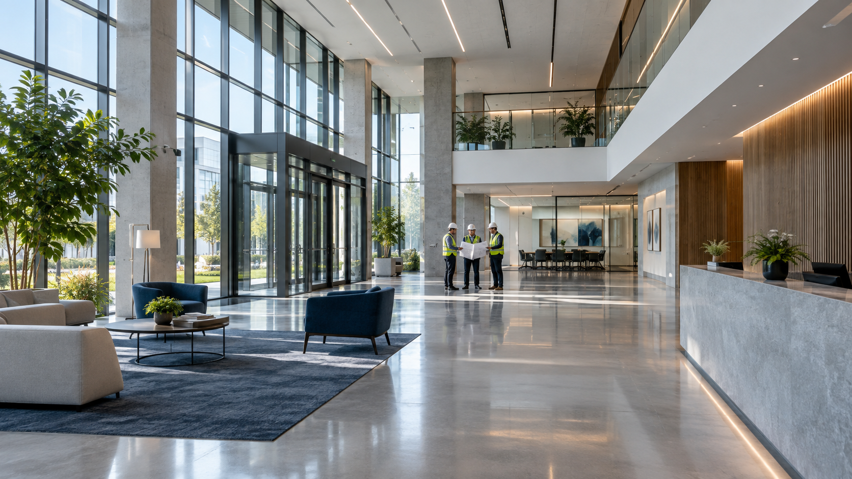 Ambiente corporativo de engenharia
